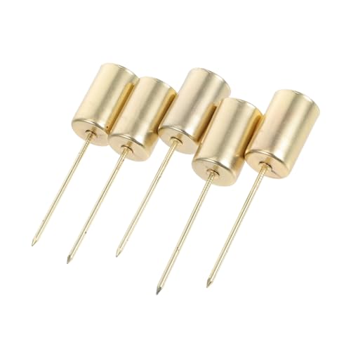 FUNOMOCYA 4sets Iron Christmas Tree Decor Candle Cup Spike Taper Candle Holder 5pcs*4