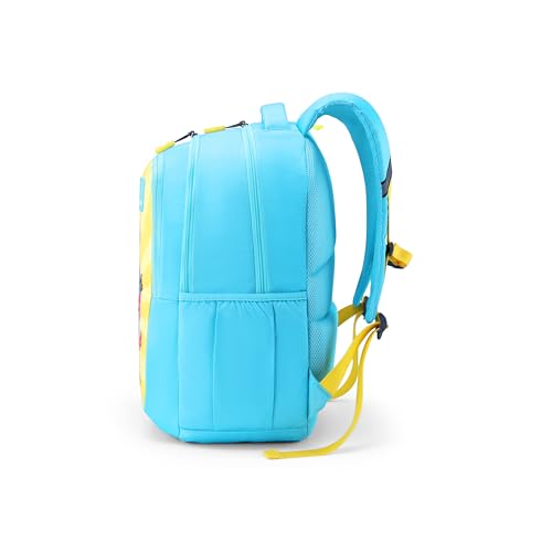 Image of American Tourister Ollie 4.0 Xl 01 G.C.Blu, Extra Large School Backpack, Age 8-12 Years, 3 Compartments,3D Glasses Inside - Atplayunique 32.5 Ltrs Capacity - Girls