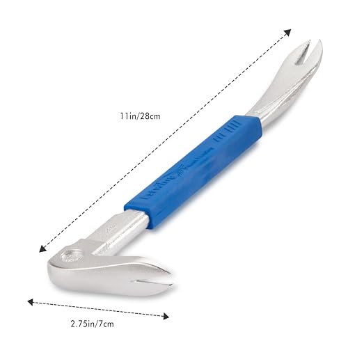 ESTWING Pro Claw Nail Puller - 11" Pry Bar with Forged Steel Construction & No-Slip Cushion Grip - PC280G - Image 3