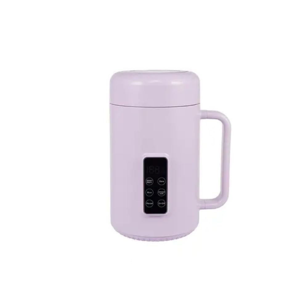 LongemElectric Stew Pot Kettle Slow Cooker 1l Large Capacity Multi-functional Rice Cooker Portable Electric Kettle for Travel Dormitory 500W Food Steamer Noodles Pasta Heater Hotpot