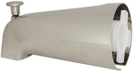 Danco Bathtub Spout Decorative Styling Brushed Nickel Finish Metal Material
