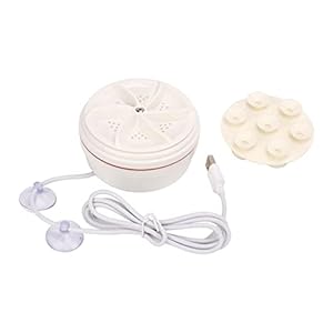 Mini-Wasmachine, Vaste Zuignap Ultrasone Wasmachine Sterke Adsorptiefunctie voor Thuis