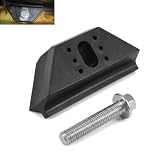 CouTunp Base Clamp Battery Hold Down, Auto Battery Tie Down Bracket with Stainless Steel Bolt, Batteries Holder Brackets Replacement 14005061, Compatible with Buick Chevrolet GM Models
