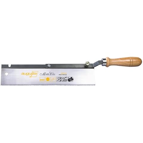 Augusta Umlegbare Feinsäge 250 mm für Gehrungsschnitte in Stabhölzer und Leisten, 2137 250 AMA Cover