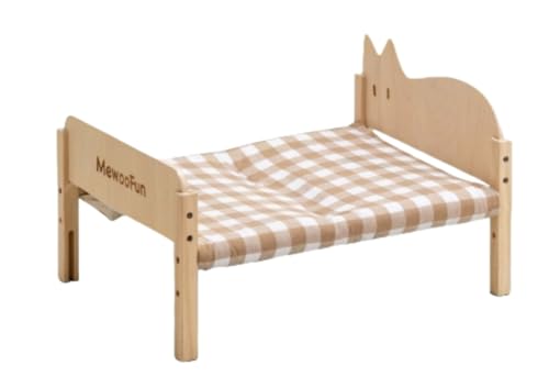 猫ベッド ペットハンモック 犬猫用ベッド 自立式 猫寝床 ネコベッド 猫用品 ペット用品 丸洗い 安定な構造 取り外し可能 通気性 組立簡単 室内 戸外猫用ベッド 夏用猫用ベッド 四季対応 ユニバーサル 小型犬用ベッド 犬用ベッド プレイハウス (カーキ色