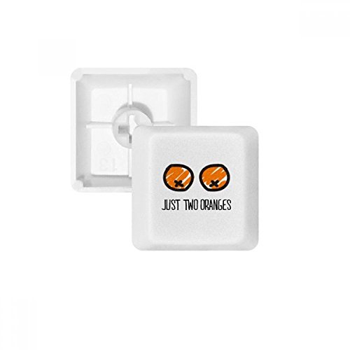 Keycaps orange dessin PBT pour clavier mécanique anti usure et frappe silencieuse