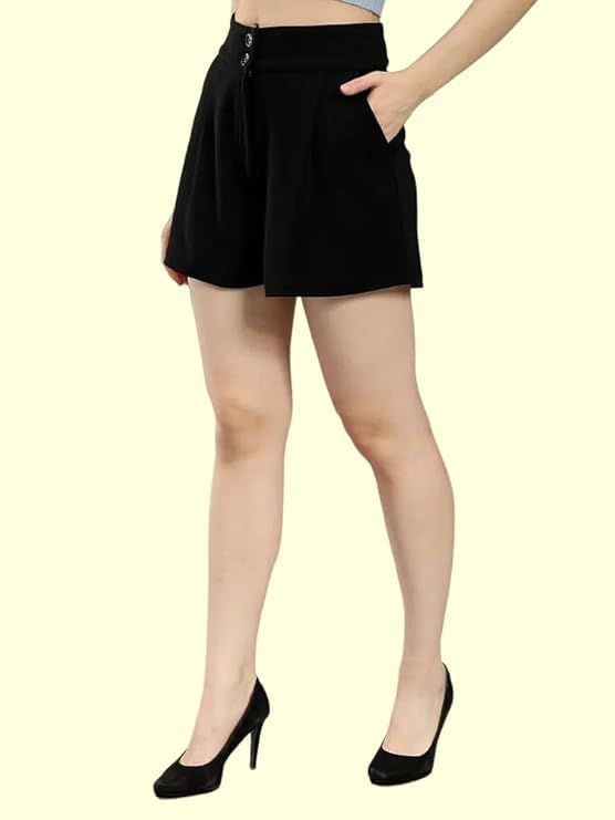 Image of ENTELLUS Women High-Rise Shorts
