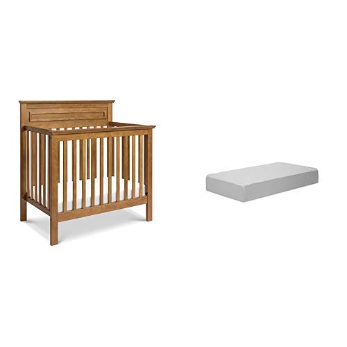 Davinci Autumn 4 in 1 Convertible Mini Crib, Chestnut with