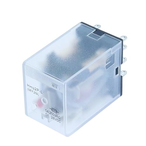 Relais électromagnétique miniature DPDT 8 broches pour commutation de puissance