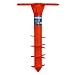 Copa NEW Style Improved Quality Beach Umbrella Anchor Sand Auger and Fishing Pole Sand Anchor Assorted Colors