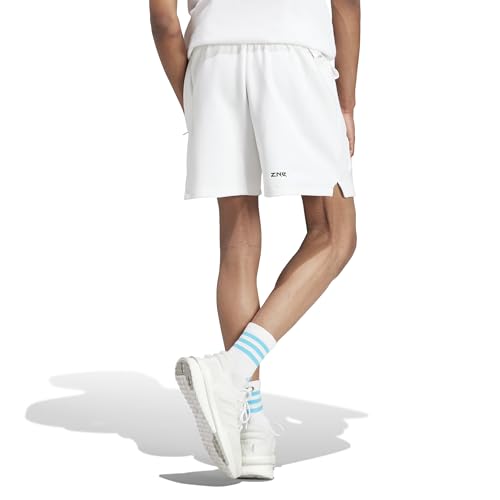 Short Adidas Men's Z.N.E. Premium blanc de qualité supérieure 3XL