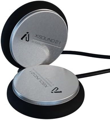 I A S U S High Performance Helmet Speaker Headphones with a 3.5mm Earbud Audio Jack Compatible with Most Helmet Comm Systems - The XSound 2.1 R fits in Most Ski, Snowboard and Motorcycle Helmets