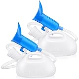 Threlaco Portable Urinals for Women, 2000ml Urinal Bottles, Spill Proof Female Portable Pee Bottle, Reusable Thicken Women's Potty, 59