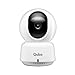QUBO Smart 360 3MP 2K 1296p WiFi CCTV Security Camera from Hero Group | Mobile App | Two Way Talk | Night Vision | Cloud & SD Card Recording | Made in India | Alexa & OK Google | 1TB SD Card Support