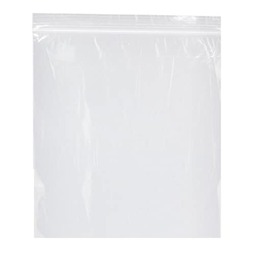 Image of Dukal DUK ZIP1012 Dawnmist Reclosable Zip Bag, Clear, 2 mil, 10 inch x 12 inch (Pack of 1000)