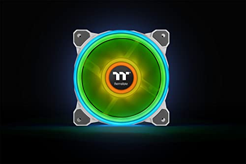 Thermaltake CL-F101-PL14SW-C Ventilateur, Refroidisseur et radiateur Boitier PC 14 cm Blanc