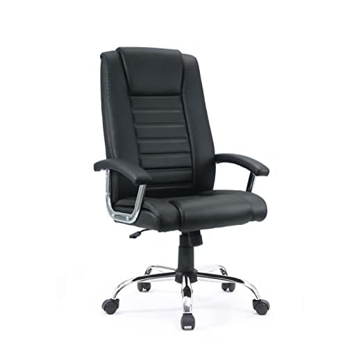 Cadeira de Escritório Presidente Ergonômica PU Duoffice Carrara DU501