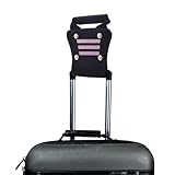 AHANDMAKER Gepäckgriffverlängerung Schwarz 7.87(5) cm Lang Tragbare Griffverlängerung Reisezubehör Für Handgepäck Koffer Trolley Geschäftsreise Außendekoration