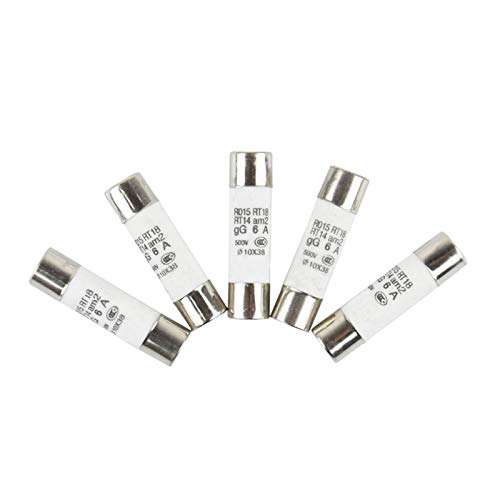 Fusible 10x38 fusible céramique 500V RO15 RT18 pour cartouche industrielle