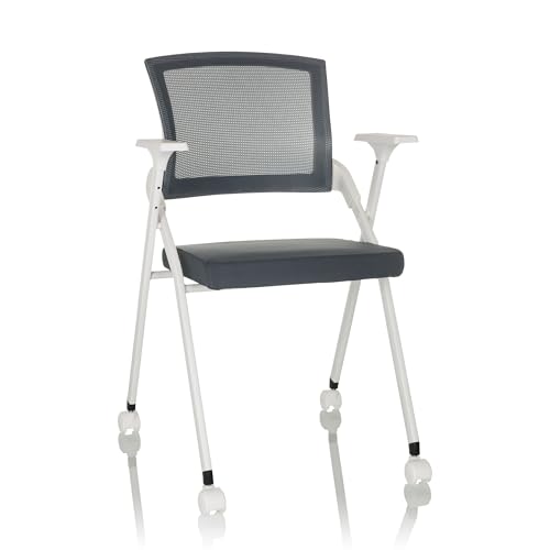 Hjh OFFICE Sillón de visitante Plegable