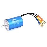KingVal Replacement 2435 4800KV Sensorless Brushless Motor Shaft 2.3mm Compatible with 1/16 1/18 RC Car