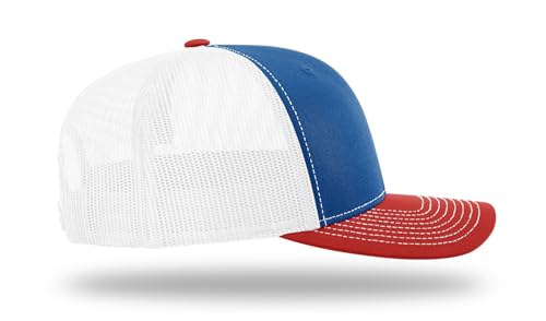 Image of Richardson 112 Trucker Hat - Premium Blank Baseball Cap, Adjustable Snapback Hat - Structured Six Panel Richardson Blank Hats