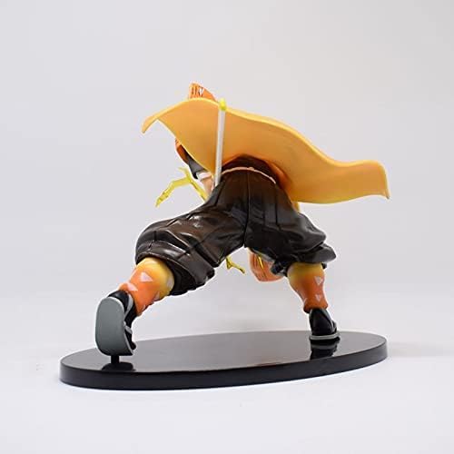 Image of Awestuffs Zenitsu Demon Slayer Large Action Figure Limited Edition Figure Manga Toy Collectible (Zenitsu Attack)
