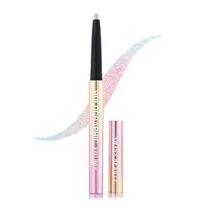 Swiss Beauty Holographic Shimmery Eyeliner | Waterproof, Smudge proof, Long lasting eyeliner with easy application | Shade- Nebula, 0.2g