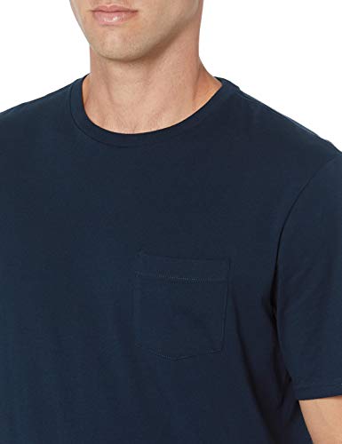 Image of Amazon Essentials Men's Short-Sleeve Crewneck Pocket T-Shirts, Pack of 2
