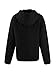 Kenhansion Women's Lightweight Quilted Textured Hoodies Sweatshirt Fashion Casual Long Sleeve Warm Pullover Tops Fall Coats (Black,XX-Large)
