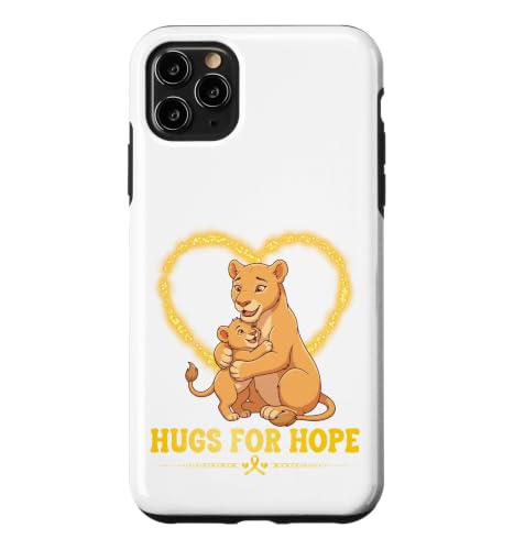 Hugs For Hope Mother Baby Monkey �C�G���[���{�� �[�� �X�}�z�P�[�X iPhone 11 Pro Max �p
