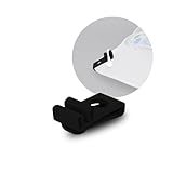 SplashNColor Golf Ball and Tee Holder with Clip – ABS Golf Tee Organizer for Bag, Durable Golf Accessory for Men & Women, Compact Ball and Tee Holder for Golf Enthusiasts - White 3 Pack - 1 Slot Each