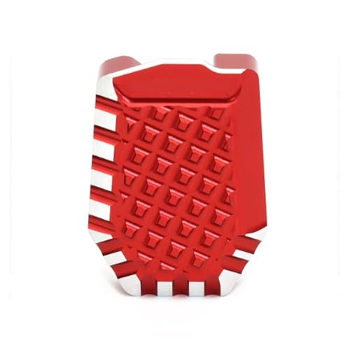 CNC-Pedalvergrößerung Für Benelli 502C Hinterrad-Fußbremshebel Fußstützen(ROT)