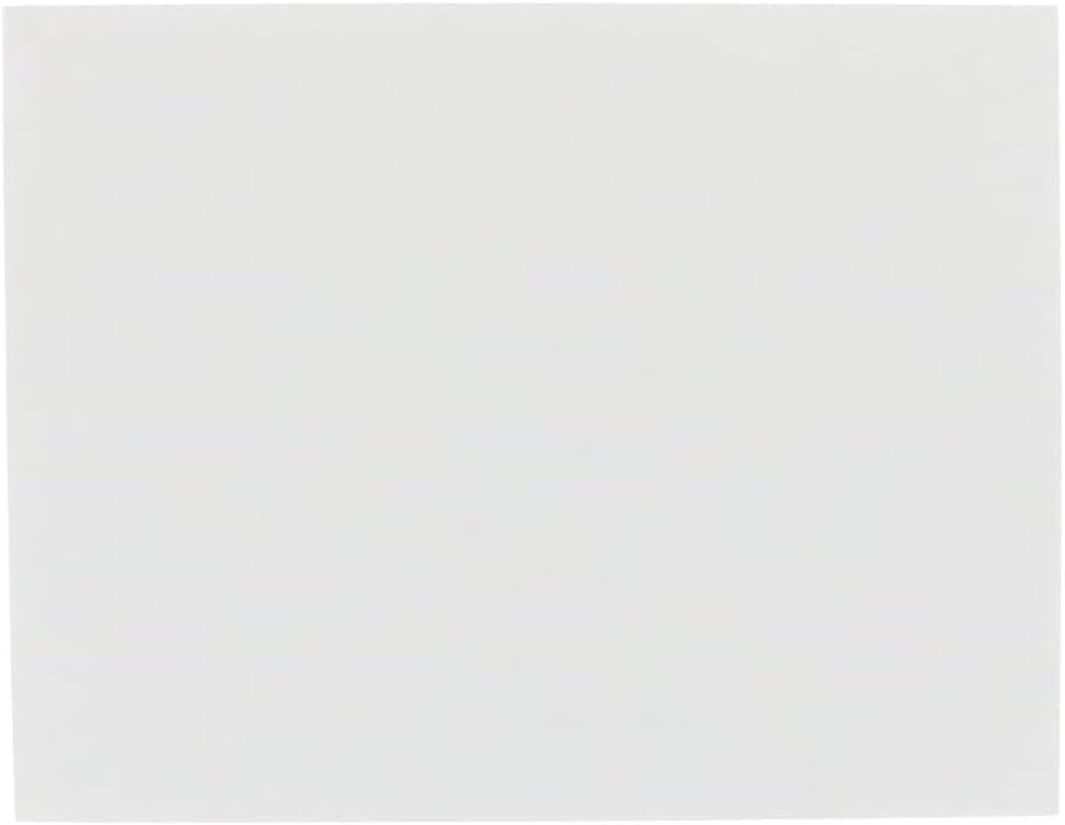 JAM PAPER Blank Flat Note Cards - 4 1/4 x 5 1/2 (Fits in A2 Envelopes) - Ivory Panel - 100/Pack