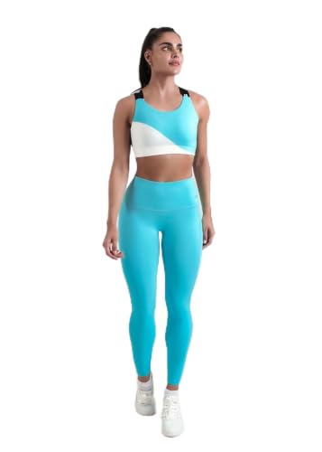 Image of STRCH Nylon High Waist No-Roll Leggings for Women- Secure fit, Leggings for Gym, Yoga, Running, Super Stretch, Sweat-Wicking, Lightweight, Breathable, Wrinkle Free, No-roll Waist Band.