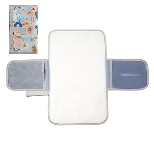 Cambiador de bebé | Cambiador portátil para niños pequeños, accesorios reutilizables para cochecito, suministros de viaje para guardería, guardería, hospital, postparto, picnic, camping, avión, niño y