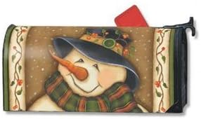 Button Bernie Mailwraps Magnetic Mailbox Cover