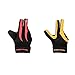 Lljsszr Premium Quality Pool Cue Glove for Right-Handed Players, Yellow Black, as described