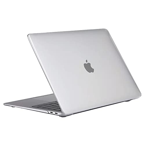 GRIPP Compaq Hard Shell Case for MacBook Pro 13 inch (M2/M1, 2022/2020) (2020/2019/2018), Ultra Thin, Lightweight, Smooth Glossy Finish (Front & Back) - Frost