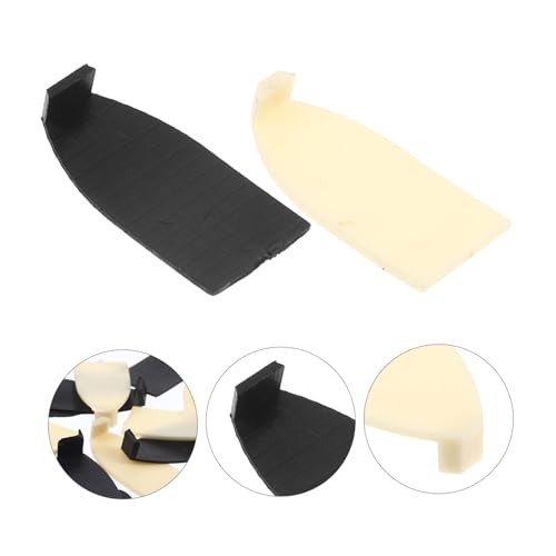Vaguelly 10pcs String Instrument Bow Accessories Violin Bow Tips Plastic Fittings for Violin Cello Replacement Parts