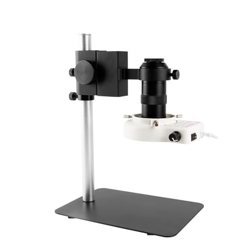 Microscopio digital de 13MP para video industrial y soldadura con lente de montaje 130X C