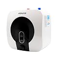 KENUOS Mini Tank Electric Water Heater 2.5 Gallon Instant Hot Water Heaters Under Sink Small Compact Tank Storage Point of Use,110/120V 1.5KW Kitchen Rv Trailer Plug in,Safety Valve