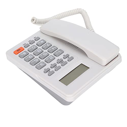 Teléfono con cable Pongnas KXT8204CID blanco miniatura 5