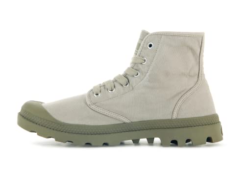 Image of Palladium Pampa Hi Men's Outdoor Boots | Hiking, Trekking & Riding Ankle Boots | Stonewashed Canvas, All-Season, Quick-Dry