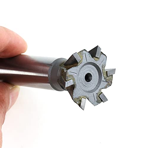 Insert Straight Shank Dovetail Groove milling Cutter YG8 bit 16-60mmx45 Degree / 60 Degree Welded Tungsten Steel Dovetail Cutter,1pc 35x60degrees