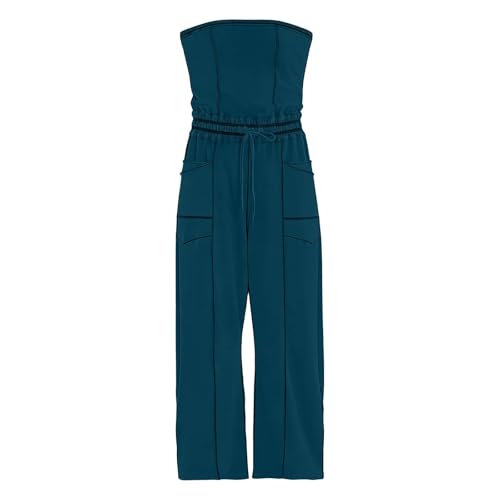 Ensemble femme été sans bretelles chic en coupe fluide