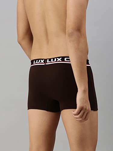 Image of Lux Cozi Bigshot Men's Cotton Semi Long Trunk (Pack of 3)