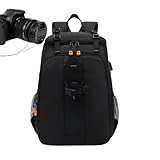 Generico Fotorucksack | Wasserdicht, geräumig, verstellbar mit Laptopfach | Reisetasche für Kamera | für Herren Damen Fotografie Outdoor Wandern Abenteuer