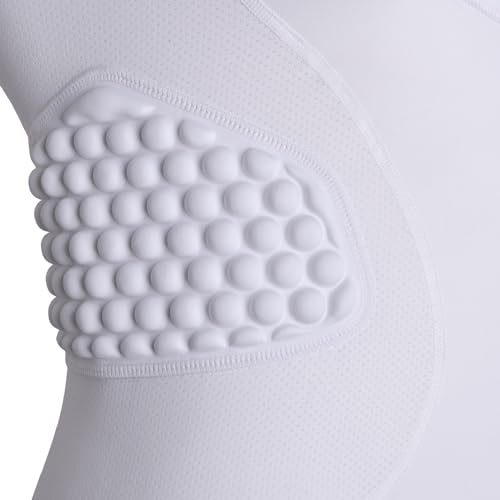image for COOLOMG Youth Baseball Padded Shirt Kids Chest Protector Rib Heart Gua