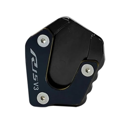 Extension de béquille moto R15 support latéral en aluminium noir pour scooter